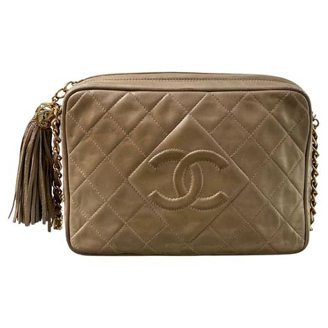 chanel vintage crossbody camera bag|authentic used chanel bags.